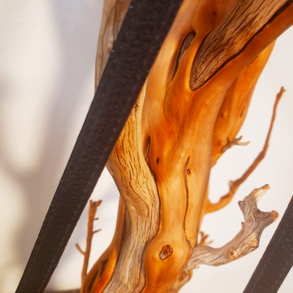 LEATHEROCK Rhinestone Studded Heart BLK Ltr Messenger-NWOT - Picture 8 of 9